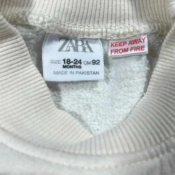 Zara Baby Beige  Crew Neck - Picture 4 of 4